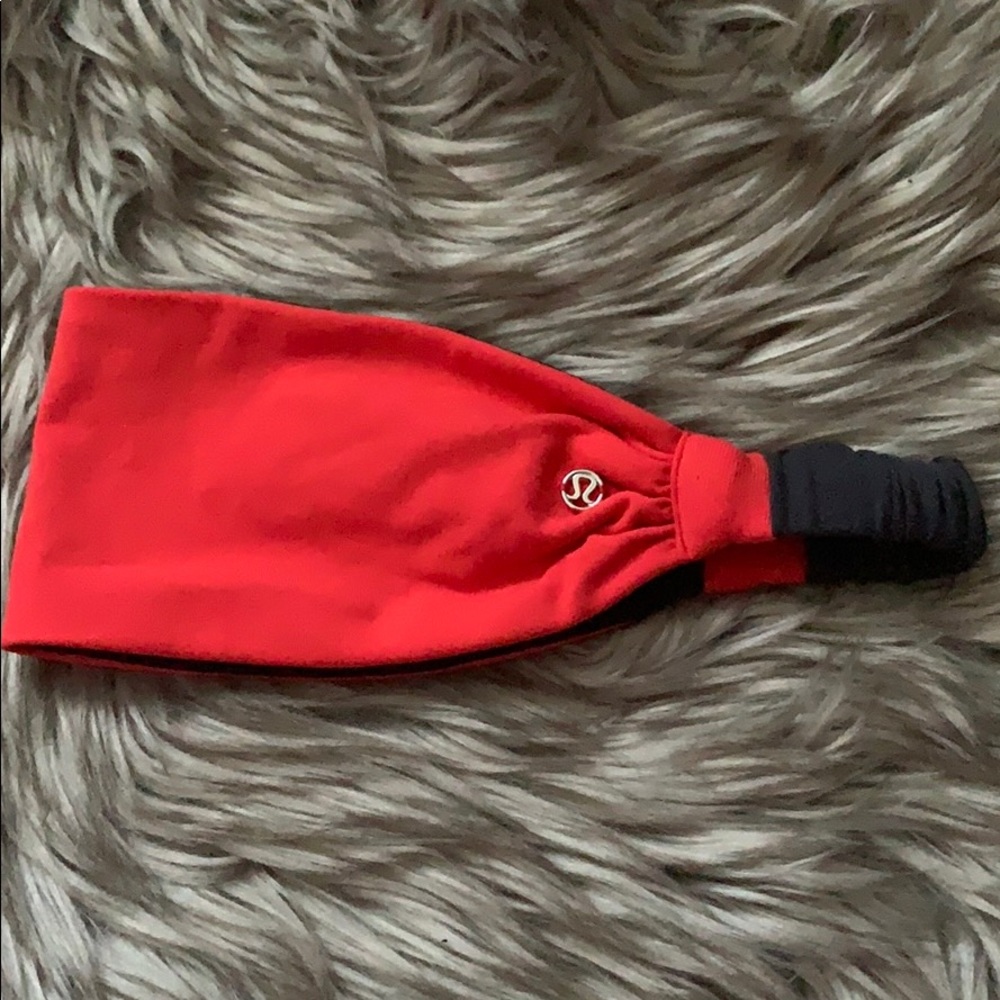 Lululemon headband red/black